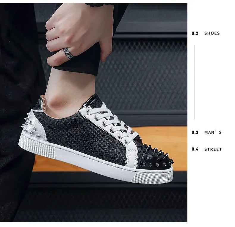 Fashion Men's Casual Shoes Leather Board Shoes for Men High Quality Classic Comfortable Breathable Male Leisure Shoes 2024 New
