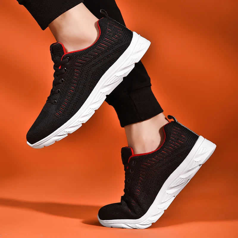 new men's spring and autumn large size breathable casual sports shoes designer flat comfortable lightweight men's shoes