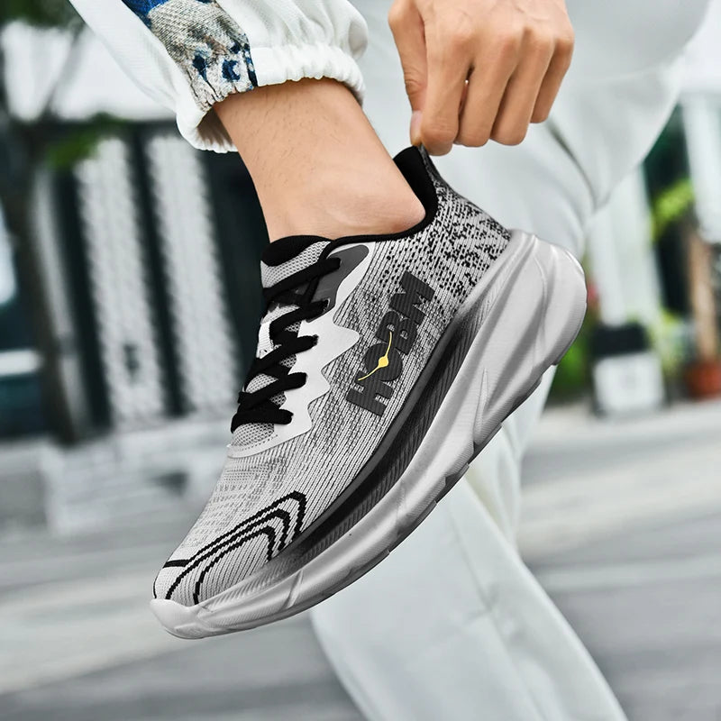 Men Sneakers Marathon Men Sports Running Sports Shoes Breathable Lightweight Women's Comfortable Athletic Shoe Nonskid Sneakers
