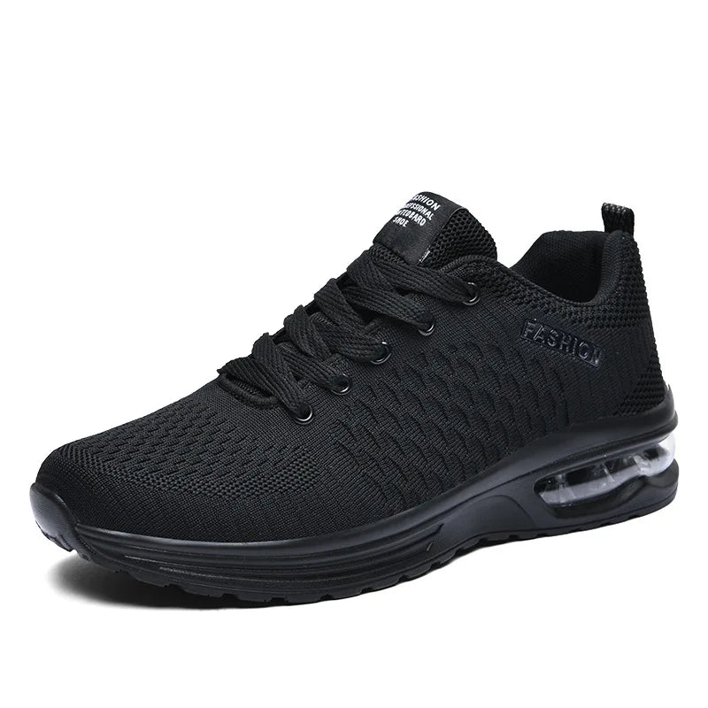 Men Running Shoes Lace Up Sneakers Fashion Lightweight Male Casual Shoes Mesh Walking Tennis Shoe Outdoor Men Shoes Plus Size 47