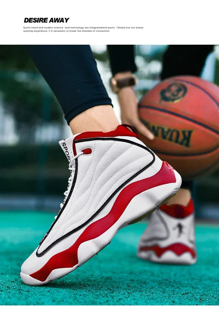 Men's  High Quality Basketball Shoes  Top Cushioning Non-Slip Wearable Sports   Athletic  Sneakers for Women