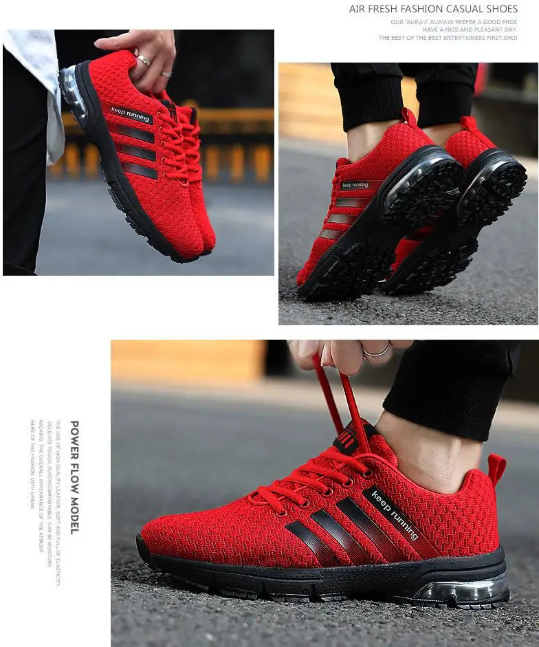 2022 New Men Shoes Casual White Sneakers Mens Trainers Air Cushion Men Sneakers Leisure Blue Shoes Men Tenis
