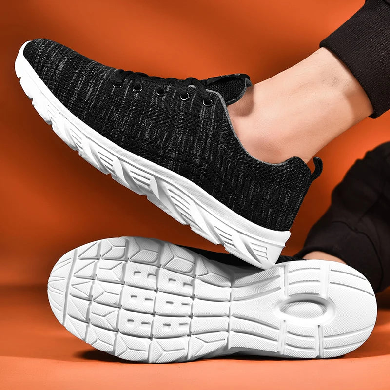 new men's spring and autumn large size breathable casual sports shoes designer flat comfortable lightweight men's shoes