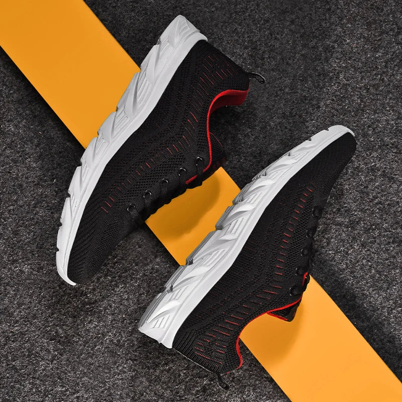 new men's spring and autumn large size breathable casual sports shoes designer flat comfortable lightweight men's shoes