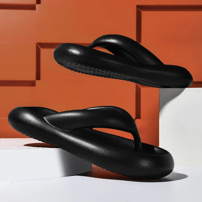 Men's Shoes Flip-Flops Men's Slippers Summer Indoor Sandals Soft Sole Outdoor Sports Leisure Beach Shoes Sandals