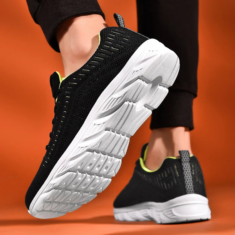 new men's spring and autumn large size breathable casual sports shoes designer flat comfortable lightweight men's shoes