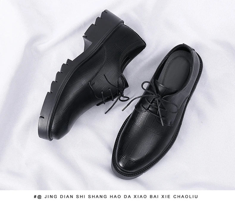 High Quality Elevator 4/7/9 Cm Men Dress Shoes Men Formal Shoes Height Increase Business Men Oxfords Footwear Suit Shoes Taller