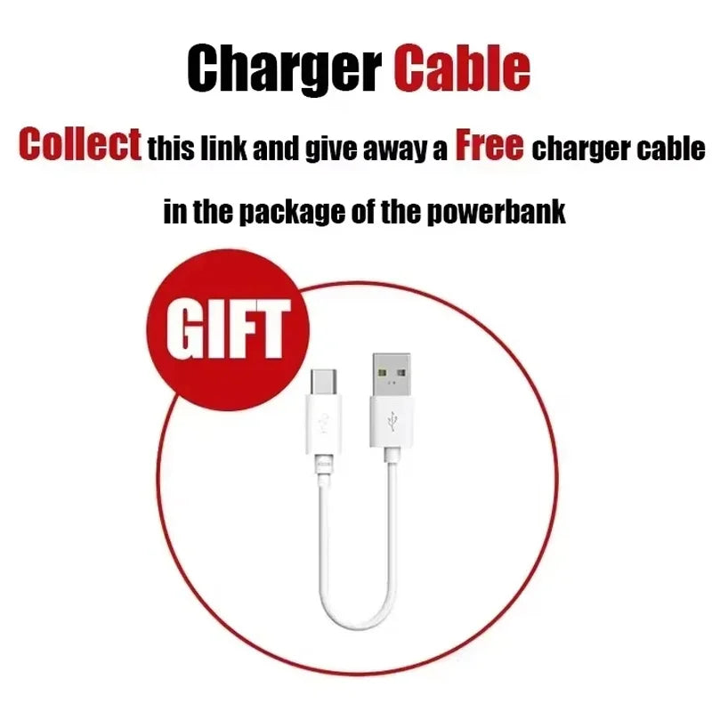 Xiaomi 200000mAh Power Bank 120W Fast Charging Portable Mobile Power Ultralarge Capacity Digital Display External Battery