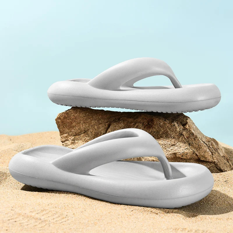 Men's Shoes Flip-Flops Men's Slippers Summer Indoor Sandals Soft Sole Outdoor Sports Leisure Beach Shoes Sandals