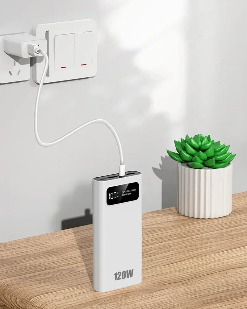 Xiaomi 200000mAh Power Bank 120W Fast Charging Portable Mobile Power Ultralarge Capacity Digital Display External Battery