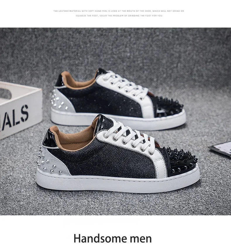 Fashion Men's Casual Shoes Leather Board Shoes for Men High Quality Classic Comfortable Breathable Male Leisure Shoes 2024 New