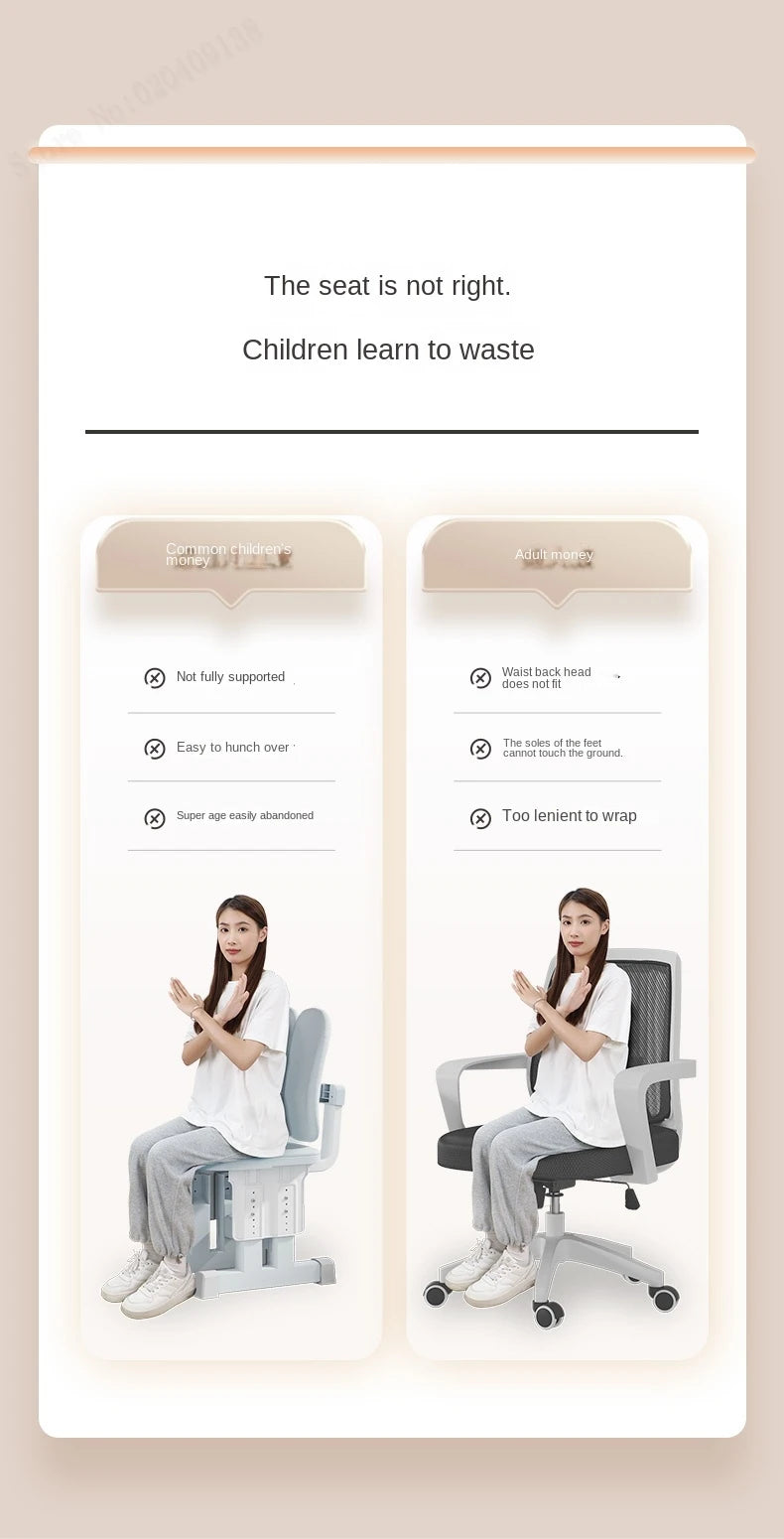 New Pink Breathable Comfortable Mesh Office Chair Latex Cushion Spine Protection Design Student Multifunctional Computer Chair