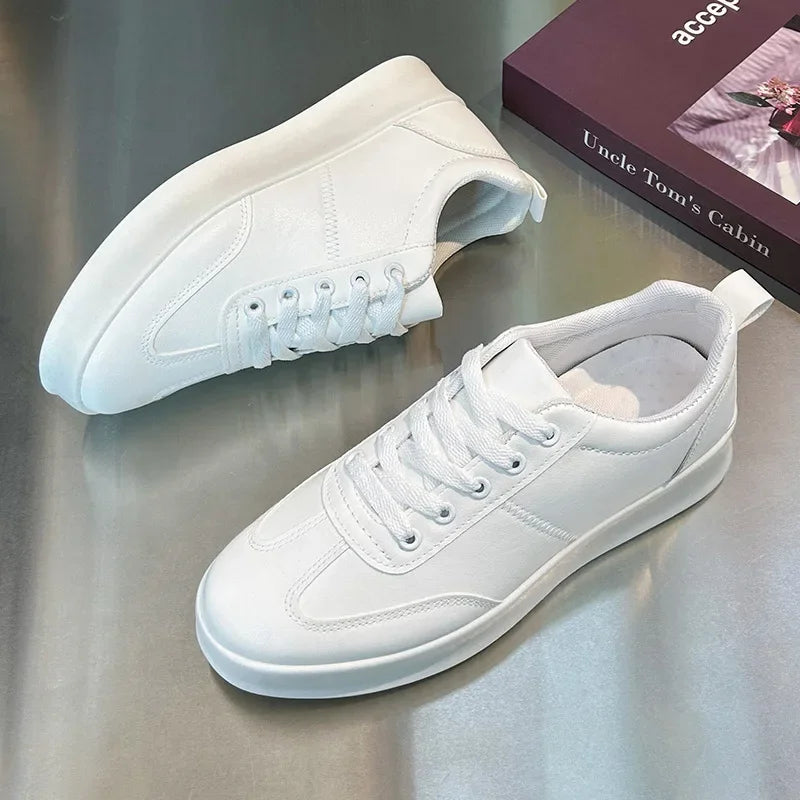 Spring/Summer Men's Shoes  New Style Feet Skateboard Small Black Lazy Shoes Casual Lightweight Sports Lace up Shoes