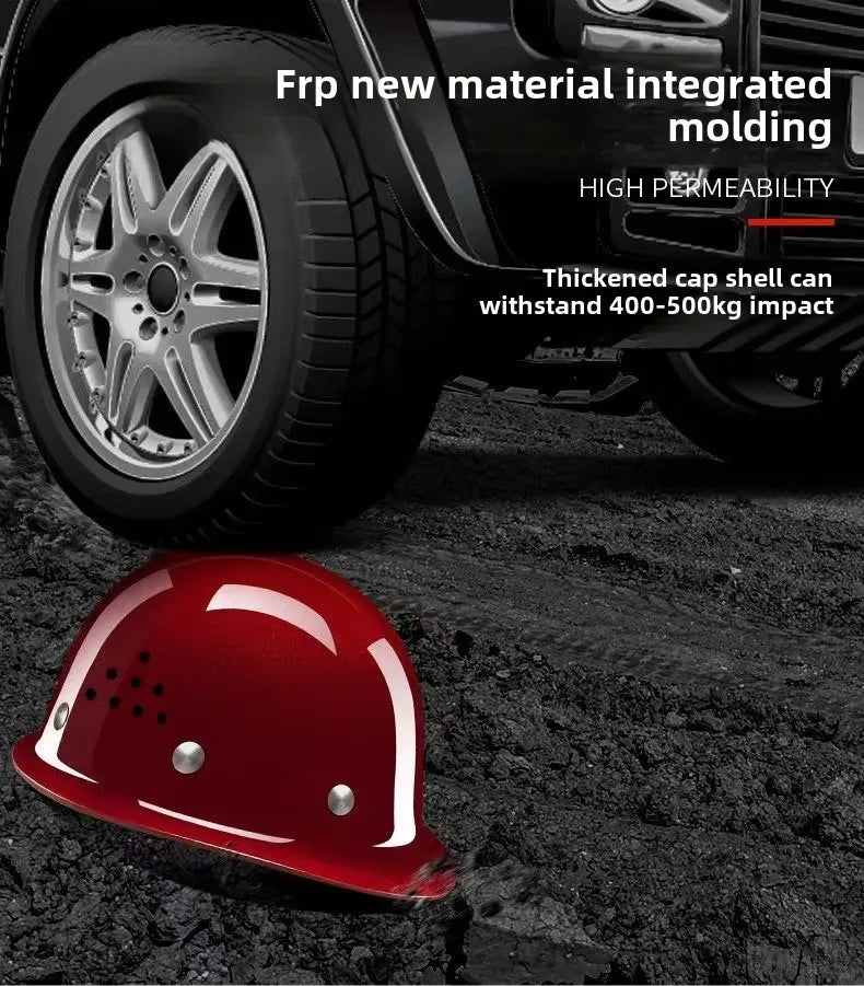 Thickening Breathable Impact Resistant ABS Safety Helmet for Construction Site Helmet for Construction Protection