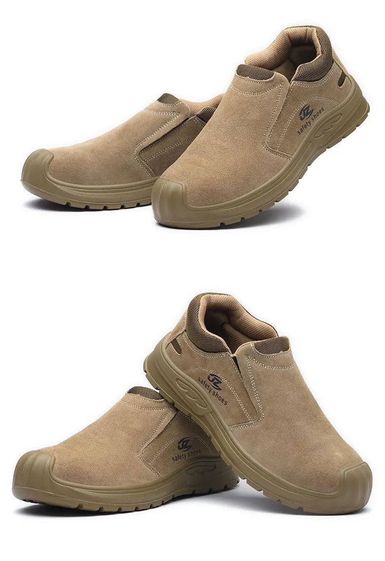 Insulated Safety Boots Men Anti-smash Anti-stab Safety Shoes for Men Construction Welding Work Shoes Safety Protective Men Shoes
