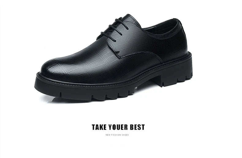 High Quality Elevator 4/7/9 Cm Men Dress Shoes Men Formal Shoes Height Increase Business Men Oxfords Footwear Suit Shoes Taller