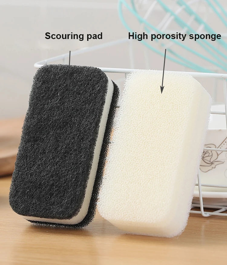 Cheap Small Item Home Useful Little Things Kitchen Accessory Dishwasher Sponge Sink Cleaning Tools Scouring Pad Scourer