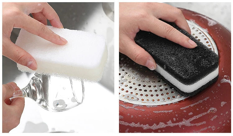 Cheap Small Item Home Useful Little Things Kitchen Accessory Dishwasher Sponge Sink Cleaning Tools Scouring Pad Scourer