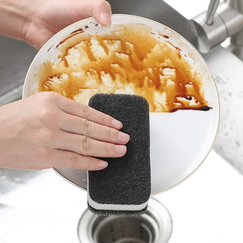 Cheap Small Item Home Useful Little Things Kitchen Accessory Dishwasher Sponge Sink Cleaning Tools Scouring Pad Scourer