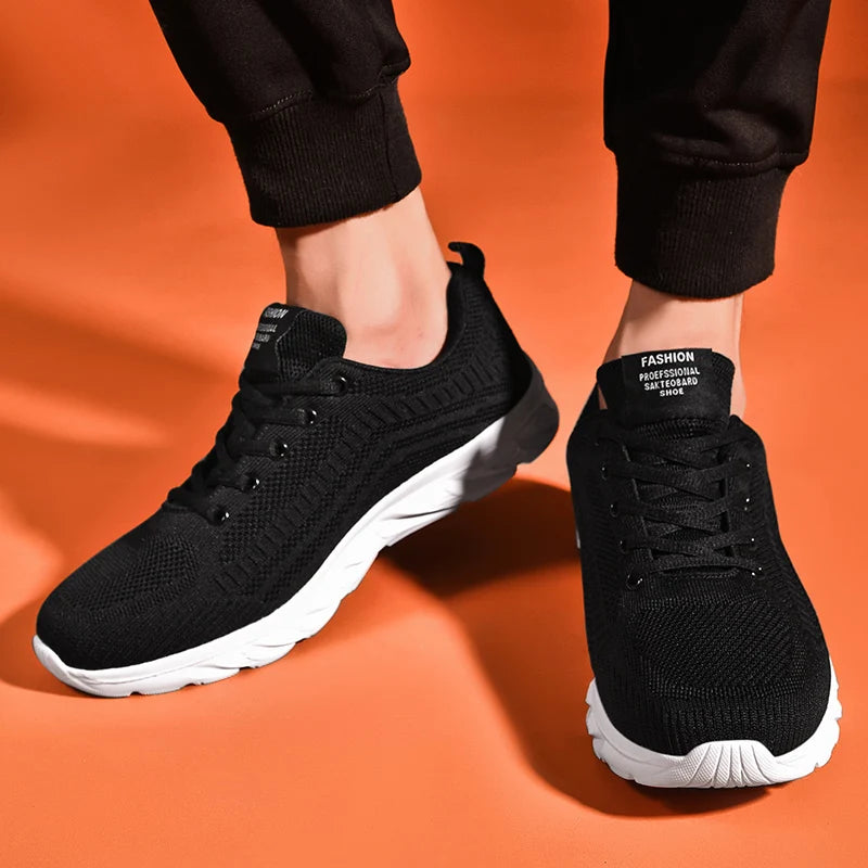 new men's spring and autumn large size breathable casual sports shoes designer flat comfortable lightweight men's shoes