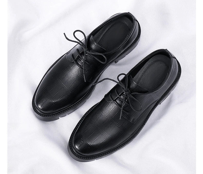 High Quality Elevator 4/7/9 Cm Men Dress Shoes Men Formal Shoes Height Increase Business Men Oxfords Footwear Suit Shoes Taller