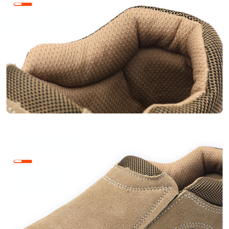 Insulated Safety Boots Men Anti-smash Anti-stab Safety Shoes for Men Construction Welding Work Shoes Safety Protective Men Shoes