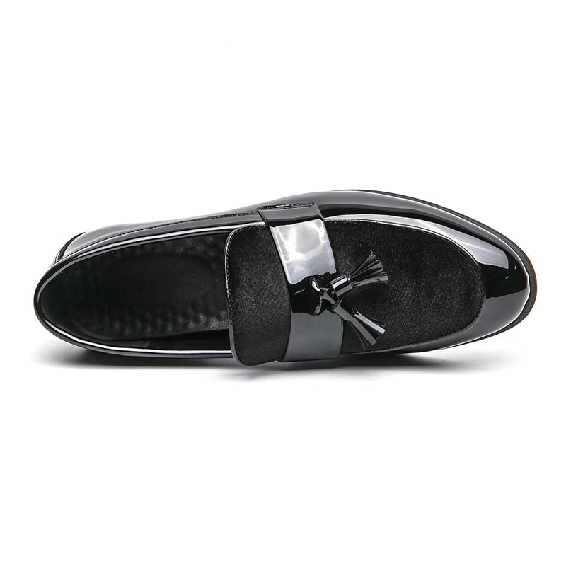 Men's Tassel Leather Shoes Men's Party Formal Loafers Casual Evening Dress Moccasins Wedding Shoes Fashion Casual Men's Shoes
