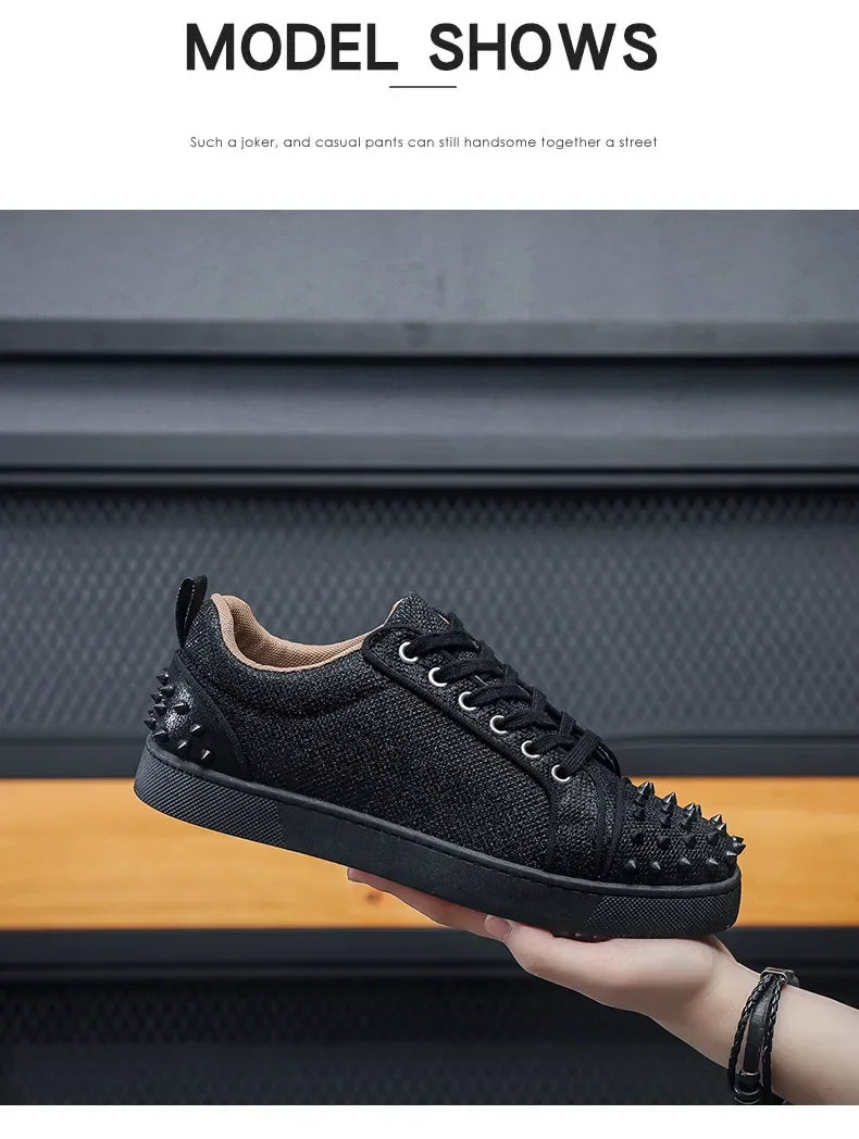 Fashion Men's Casual Shoes Leather Board Shoes for Men High Quality Classic Comfortable Breathable Male Leisure Shoes 2024 New