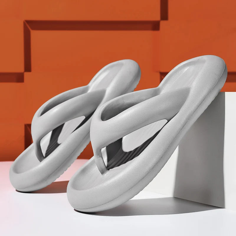 Men's Shoes Flip-Flops Men's Slippers Summer Indoor Sandals Soft Sole Outdoor Sports Leisure Beach Shoes Sandals