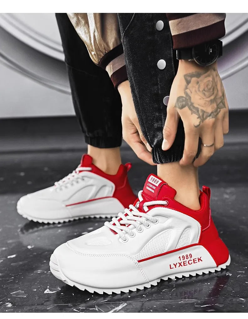 Mens Casual Fashion Sneakers Sport Shoes Men Comfortable Trainers Designer Athletic Sneakers Male Outdoor Anti Slip Running Shoe