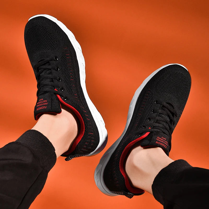 new men's spring and autumn large size breathable casual sports shoes designer flat comfortable lightweight men's shoes