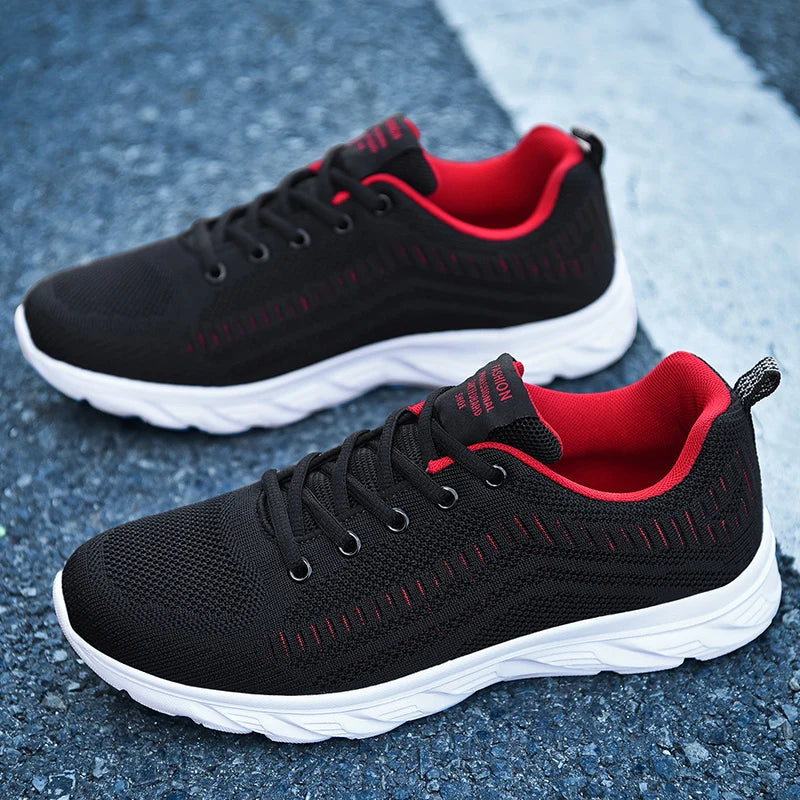 new men's spring and autumn large size breathable casual sports shoes designer flat comfortable lightweight men's shoes