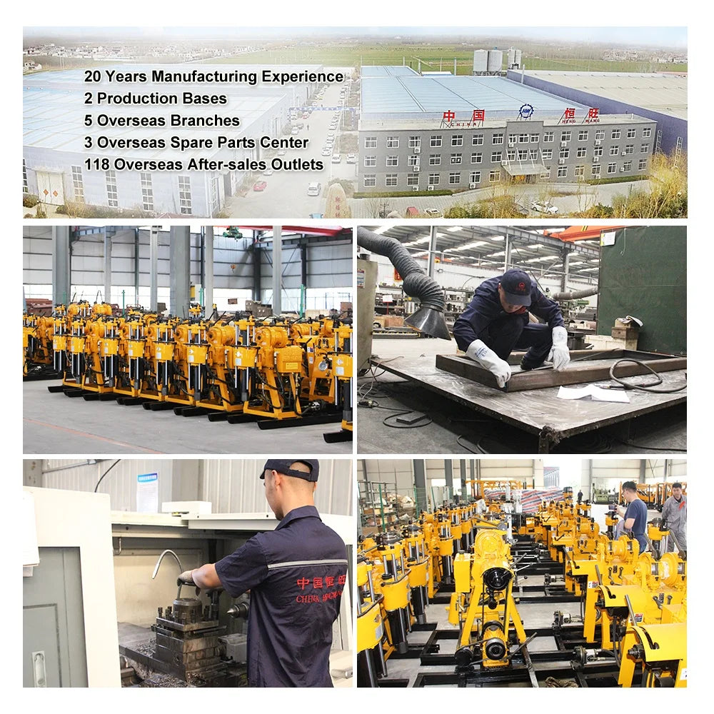 Core Drilling Rig Equipment for Geological Survey Civil Use and Subsurface Concrete Investigation Work