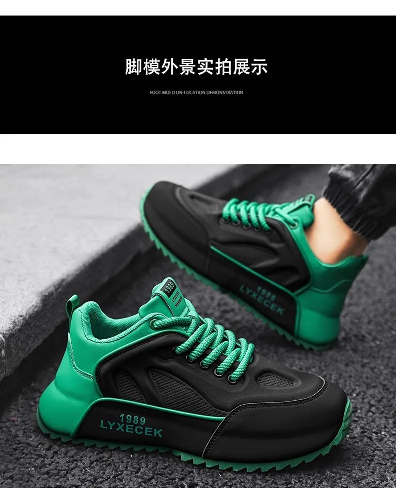 Mens Casual Fashion Sneakers Sport Shoes Men Comfortable Trainers Designer Athletic Sneakers Male Outdoor Anti Slip Running Shoe