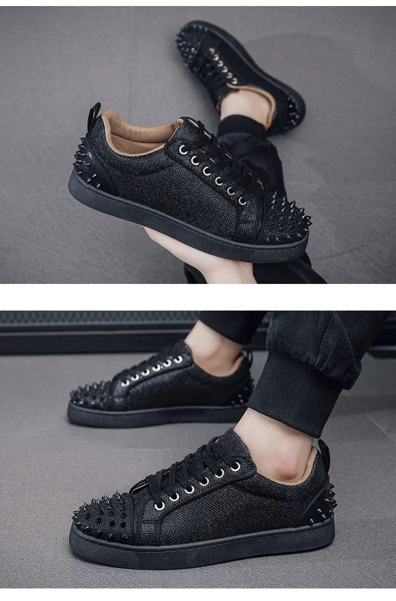 Fashion Men's Casual Shoes Leather Board Shoes for Men High Quality Classic Comfortable Breathable Male Leisure Shoes 2024 New