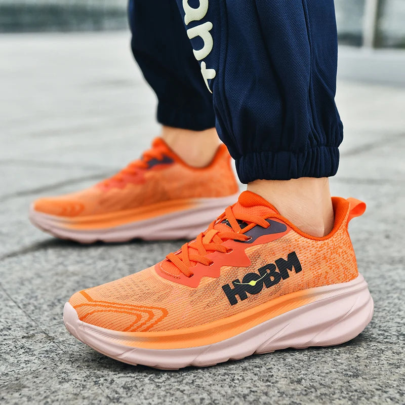 Men Sneakers Marathon Men Sports Running Sports Shoes Breathable Lightweight Women's Comfortable Athletic Shoe Nonskid Sneakers