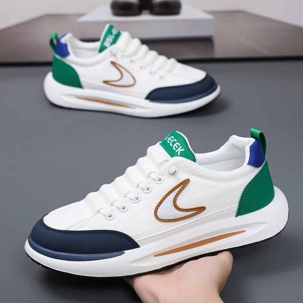Brand Men's Sneakers Mesh Breathable Running Shoes for Men Outdoor Platform Casual Sports Shoes Luxury designer tenis masculino