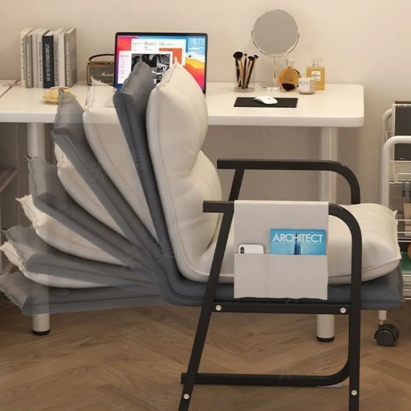 OLEVO Computer Chair For Home Use Comfortable Backrest Lazy Person Sofa Folding Recliner Study Office Chair Desk chair news