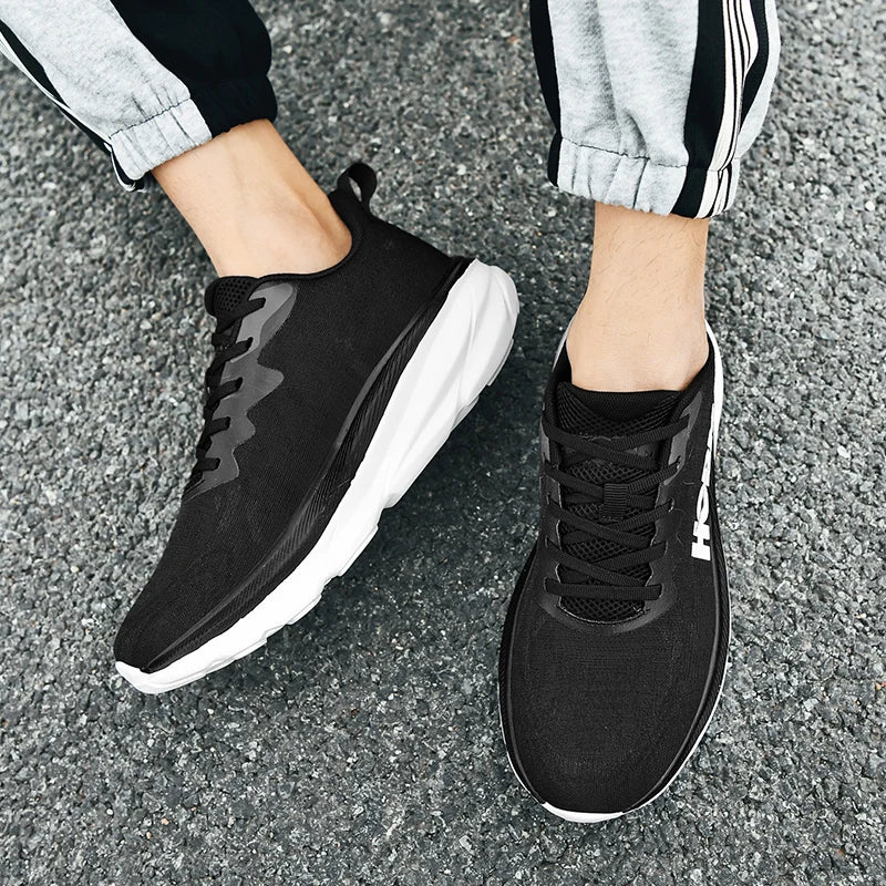 Men Sneakers Marathon Men Sports Running Sports Shoes Breathable Lightweight Women's Comfortable Athletic Shoe Nonskid Sneakers
