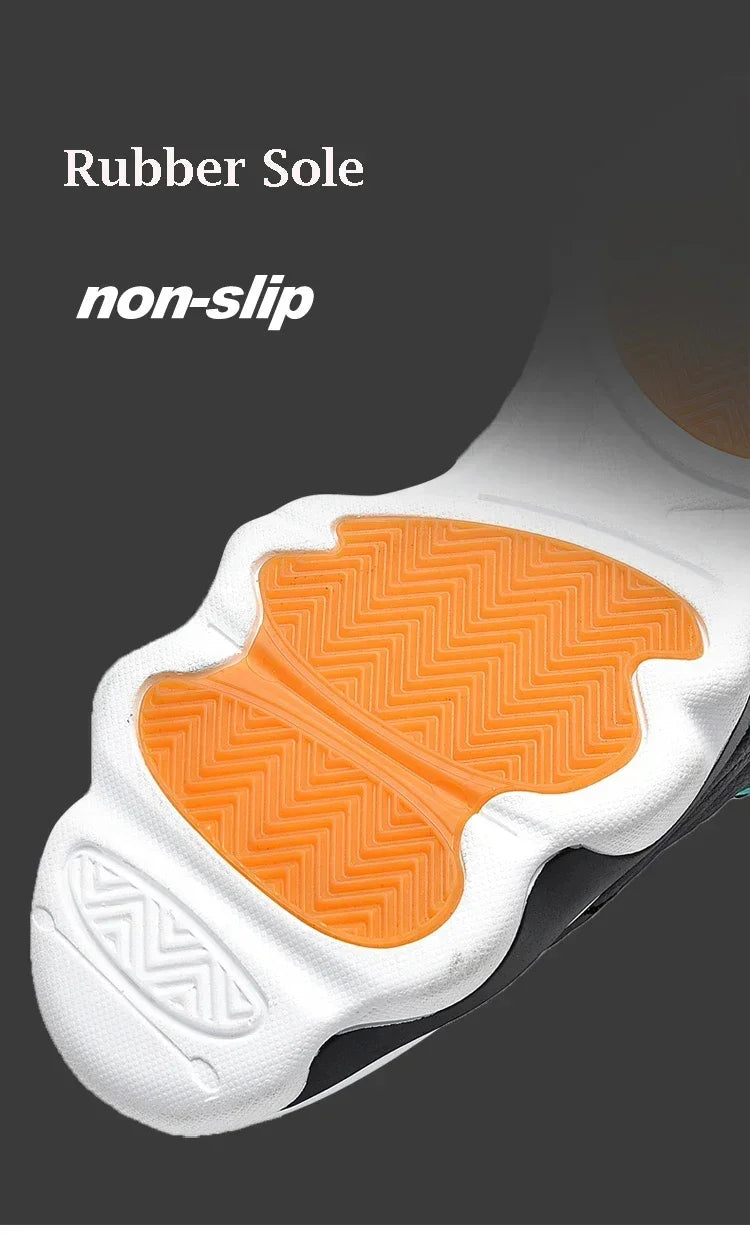 Men's  High Quality Basketball Shoes  Top Cushioning Non-Slip Wearable Sports   Athletic  Sneakers for Women