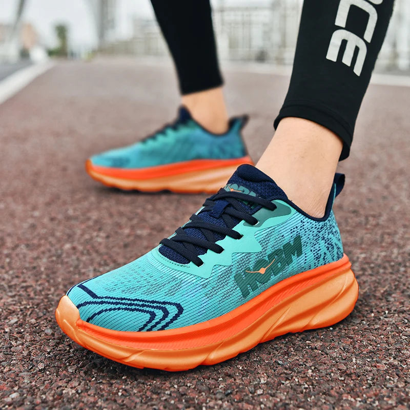 Men Sneakers Marathon Men Sports Running Sports Shoes Breathable Lightweight Women's Comfortable Athletic Shoe Nonskid Sneakers