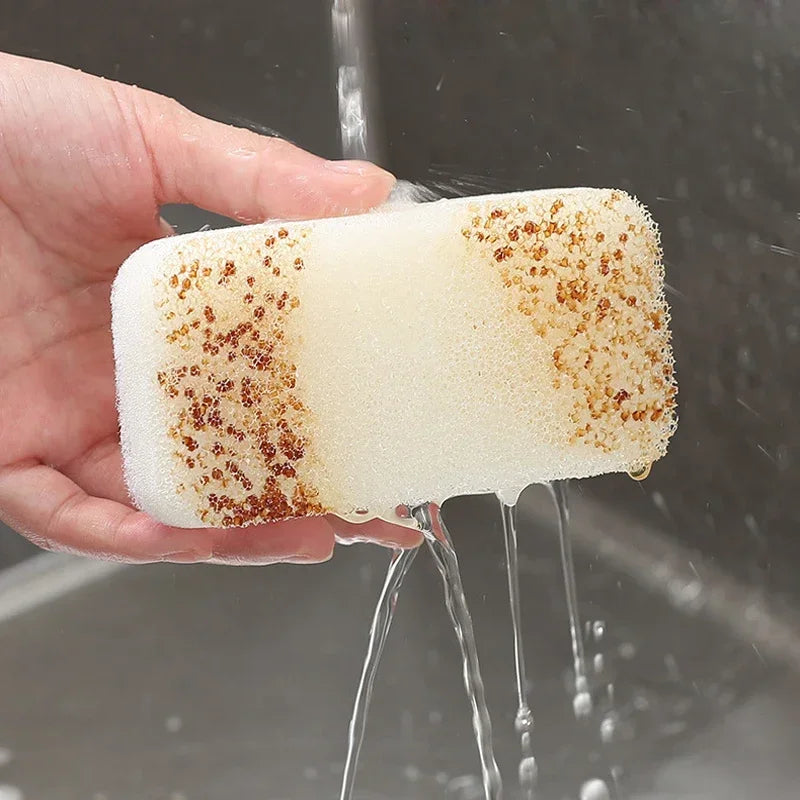 Cheap Small Item Home Useful Little Things Kitchen Accessory Dishwasher Sponge Sink Cleaning Tools Scouring Pad Scourer