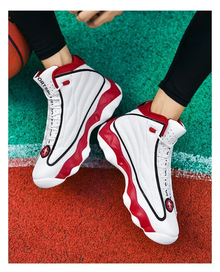 Men's  High Quality Basketball Shoes  Top Cushioning Non-Slip Wearable Sports   Athletic  Sneakers for Women