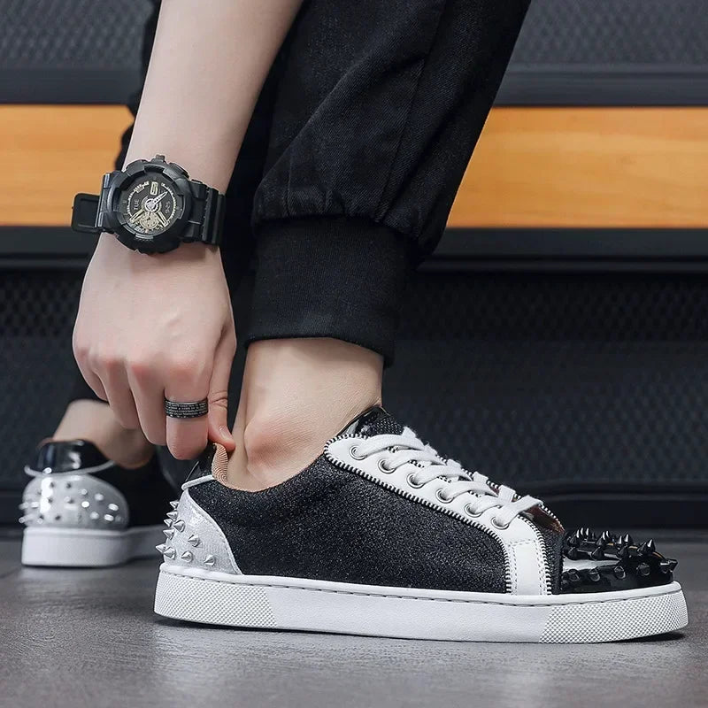 Fashion Men's Casual Shoes Leather Board Shoes for Men High Quality Classic Comfortable Breathable Male Leisure Shoes 2024 New