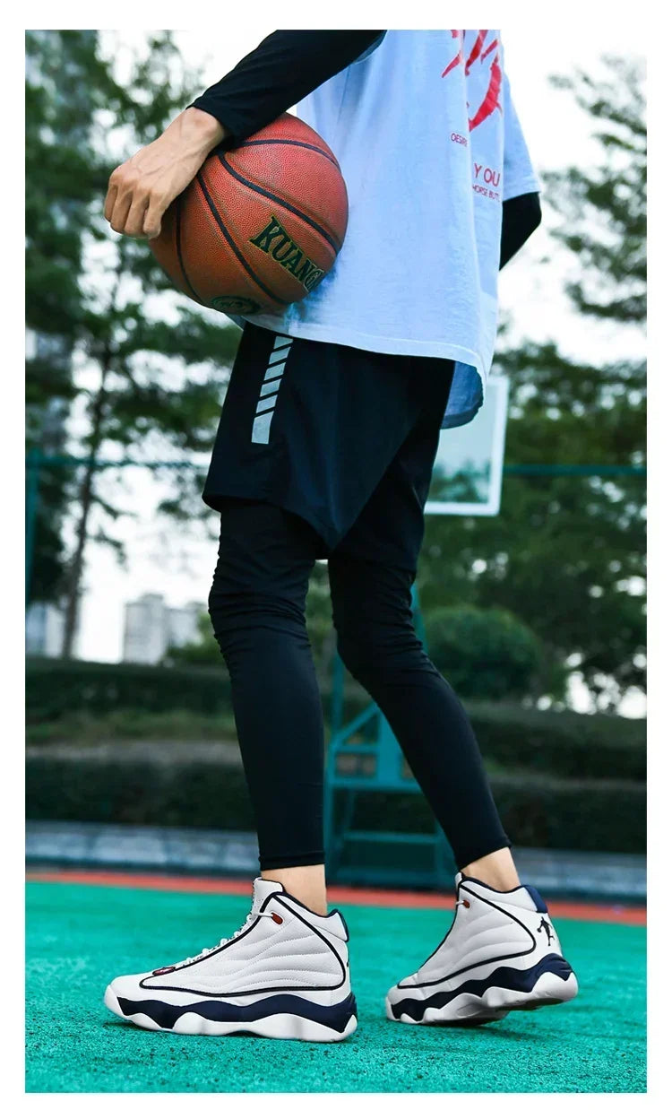 Men's  High Quality Basketball Shoes  Top Cushioning Non-Slip Wearable Sports   Athletic  Sneakers for Women