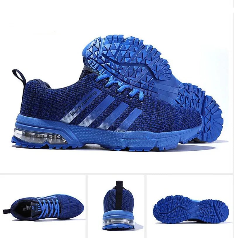 2022 New Men Shoes Casual White Sneakers Mens Trainers Air Cushion Men Sneakers Leisure Blue Shoes Men Tenis