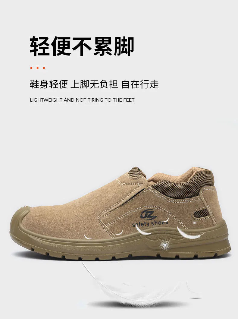 Insulated Safety Boots Men Anti-smash Anti-stab Safety Shoes for Men Construction Welding Work Shoes Safety Protective Men Shoes
