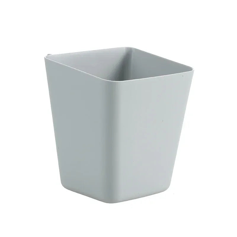 Household Back Hanging Plastic Storage Basket Mini Organizers Portable Storage Box Container Kitchen Bathroom