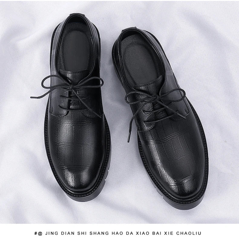 High Quality Elevator 4/7/9 Cm Men Dress Shoes Men Formal Shoes Height Increase Business Men Oxfords Footwear Suit Shoes Taller