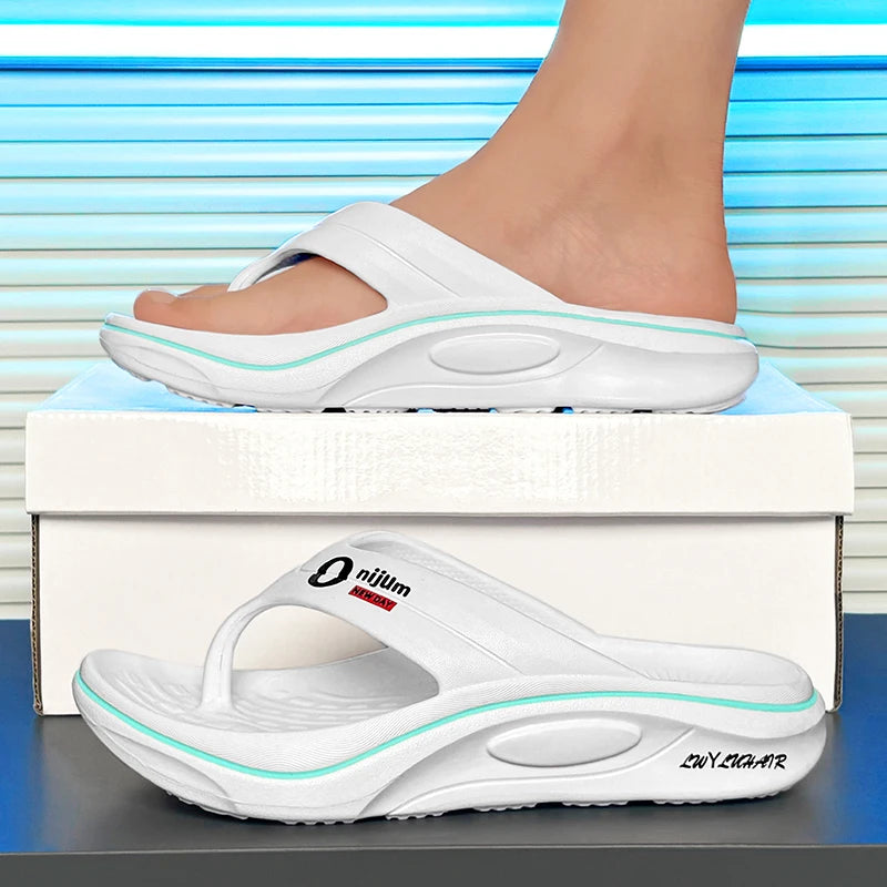 Men's Slippers Flip Flops Outdoor Indoor Comfortable Soft Slides Casual Shoes Men Beach Sandals Outdoor Men Women Home Slippers